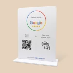 Google Reviews Stand T-Shape Tall
