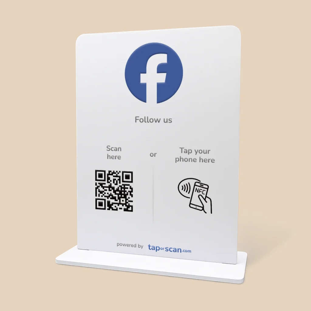 Facebook Stand T-Shape Tall
